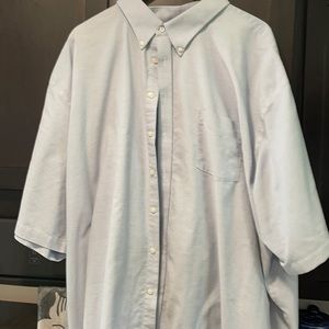 Big Mens Stafford Oxford Short Sleeve Shirt